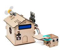 KEYESTUDIO Micro:Bit V2 Smart Home Kit avec projets de codage Microbit Stem amusants (Microbit V2 inclus)