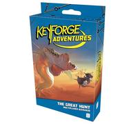 KeyForge Adventures : The Great Hunt - Explore, Hunt & Battle! Jeu de cartes de stratégie coopératif pour enfants et adultes, à partir de 14 ans, 1 à 3 joueurs, 45 à 90 minutes de jeu, fabriqué par