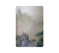 KEYGAMER Plaque vintage en métal avec peinture à l'encre représentant l'une des cinq milliers d'années de culture chinoise - Pour garage, bar, décoration murale - 20,3 x 30,5 cm