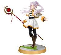 Keyhvao Frieren Figurine Frieren : Beyond Journey's End Anime Figurines mignonnes sorcières Décoration en PVC Cadeau pour bureau, ventilateurs, unisexe