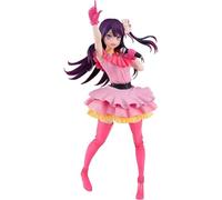 Keyhvao Hoshino Ai Figurine de musicien rose Anime Oshi no Ko Figurines mignonnes Décoration en PVC Cadeau pour bureau, ventilateurs, unisexe