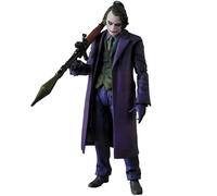 Keyhvao Lot de 4 types de figurines d'action Joker Heath Ledger - Figurine cool en PVC - Cadeau pour les fans et les amis (15 cm de style mobile)