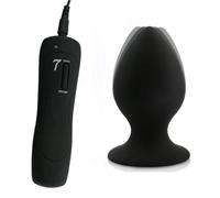 KeyinBox Vibrations - Plug anal avec 7 modes et paire de jouets XXL