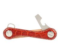 Keykeepa Leather Gestionnaire de clés en cuir 1-12 clés rouge