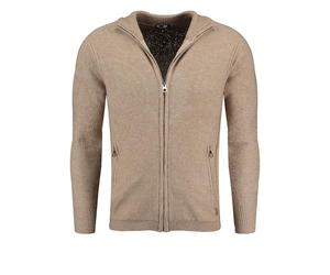 KEYLARGO Veste en Tricot Elevator pour Homme, Beige (1004), XL