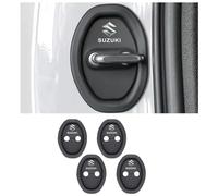 KEYLEON 4 Pièces Couvercle de Serrure de Porte de Voiture pour Suzuki Swift Sport SX4, Couvercle de Protection de loquet de Porte en Silicone de Voiture