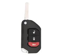 Keyless2Go Porte-clés à distance pour Jeep Wrangler Gladiator 2018-2026 | Remplacement pour Jeep Gladiator Wrangler 2018, 2019, 2020, 2021, 2022, 2023, 2024, 2025, 2026, 68416782AA, 433 MHz