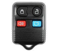 KeylessOption Black Replacement 4 Button Keyless Entry Remote Control Key Fob Clicker by KeylessOption