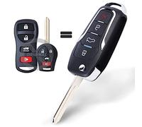 Keymall Télécommande d'entrée sans méliorée pour Nissan Altima 350Z Armada Maxima Quest Sentra/Infiniti EX35 FX35 FX45 G35 I35 Q45 QX56 FCC ID KBRASTU15, CWTWB1U758, CWTWB1U821