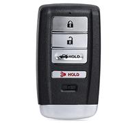 Keymall Télécommande d'entrée sans clé de rechange pour Acura TLX 2018 2019 2021 2022 pour Acura ILX 2019 2020 2021 KR5V21 433,92 MHz 4 boutons