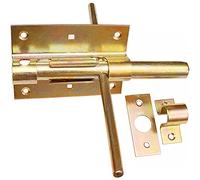 KeyMet Verrou de porte des deux côtés (2, 100/16 G) Or, Acier, Moderne, 100 grams