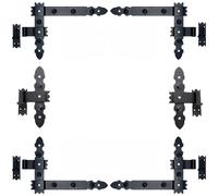 KeyMet WINKELBAND Bandes d’angle Porte Noir Largeur 5 cm, Laqué