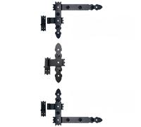 KeyMet WINKELBAND Bandes d’angle Porte Noir Largeur 5 cm, Laqué