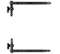 KeyMet WINKELBAND Bandes d’angle Porte Noir Largeur 5 cm, Laqué