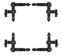 KeyMet WINKELBAND Bandes d’angle Porte Noir Largeur 5 cm, Laqué