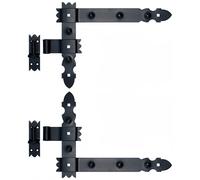 KeyMet WINKELBAND Bandes d’angle Porte Noir Largeur 5 cm, Laqué