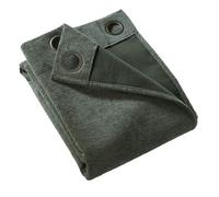 KEYNE - Rideau Thermique Occultant 140 x 180 cm Doublé Polaire Coloris Romarin