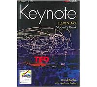 Keynote A1.2/A2.1 : Elementary - Student's Book + Online Workbook (Printed Access Code) + DVD