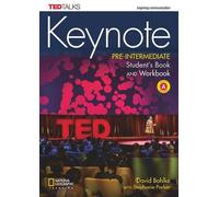Keynote A2.2/B1.1 : Pre-Intermediate - Livre de l'étudiant et cahier d'exercices (Combo Split Edition A) + DVD-ROM