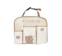 keynoyin Sac de rangement de voiture en forme de lapin avec personnage de dessin animé, sac de rangement pour petit ours B