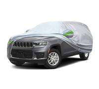 KEYOOG La housse de voiture complète à 6 couches est imperméable à l'eau par tous les temps, universelle en toutes saisons, prévention de la neige, de la pluie, de la pluie acide, de la crème solaire,