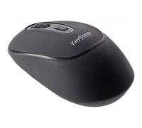 KeyOuest HYBRIDE souris RF sans fil 1200 DPI Ambidextre Noir - Souris (Ambidextre, RF sans fil, 1200 DPI, Noir)