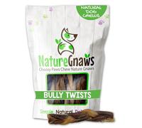 Keyoung Nature Gnaws - Friandises tressées pour chien - Friandises à mâcher de bœuf naturelles de qualité supérieure - Combinaison de bâtonnets de bouleau et de boule de boeuf - Récompense