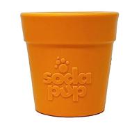 Keyoung SodaPup Flower Pot - Durable Dog Treat Dispenser & Chew Toy Made in USA from Non-Toxic, Pet Safe, Food Safe Rubber Material for Mental Stimulation, Problem Chewing, Calming Nerves, & More