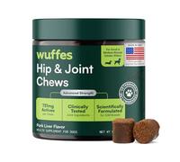 Keyoung Wuffes Chewable Dog Hip and Joint Supplement for Small & Medium Breeds - Glucosamine & Chondroitin Chews - Dog Joint Supplements & Vitamins - Extended Joint Care - 60 CT