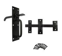 keypak 040732N Suffolk Loquet de portail Noir