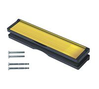 Keypak 30,5 cm Boîte aux Lettres pour Porte - Convient pour Portes de 40-80 mm, Rabat Anti-claquement, excluseur de Courants d'air Interne, boîte aux Lettres réglable pour Portes en UPVC et Bois