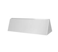 Keypak Capot de sécurité pour boîte aux lettres, protection anti-salissure, disponible en argent et or foncé (argent)