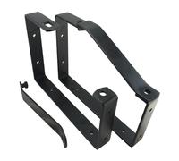 Keypak Lot de 2 supports universels verrouillables pour échelle murale, rangement sécurisé, noir, 170 x 235 x 30 mm