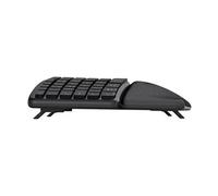 Trust Clavier Keyra Full size sans fil 2.4 GHz et Bluetooth AZERTY Français Noir
