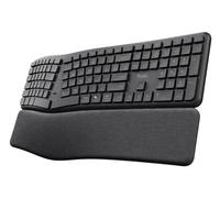 Trust Keyra - clavier - azerty FR - sans fil - multi-appareils - noir