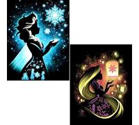 KEYRANKE® Lot de 2 peintures diamant pour enfants