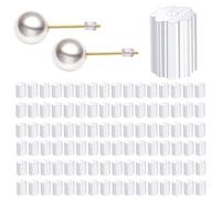 KEYRI 400 Pièces Coussinets en Silicone Bouchons D'oreille en Silicone