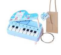 Keyring Musical | Clavier de piano musical | Keyboard de piano portable Musique Décoration de sac à dos pour sac à dos Délicieux Porte-clés pendentif de piano Petit et léger
