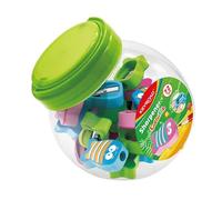 KEYROAD Lot de 72 taille-crayons Funny Fish en plastique