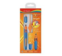 KeyRoad Roller ergonomique Bleu 0,7mm Trou Suspension Cartouche Encre Badge Couleurs mélangées 1 pc