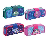 Keyroad Trousse d'écolier sans équipement - 22,5 x 11 x 6 cm - Mélange de Couleurs