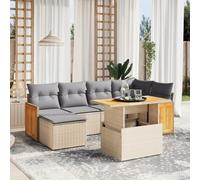 Keyroto Salon de jardin avec plateau de table réglable - Canapé de balcon - Salon de balcon - Salon d'extérieur - Salon d'extérieur - Salon d'angle - Balcon - Salon de jardin - Salon de jardin