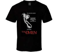 Keyru Omen Damien Horror Cult Movie T-Shirt New Black XXL