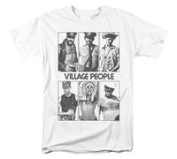 Keyru Village People Panels T Shirt White XL