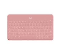 Keys-To-Go - Clavier - sans fil - Bluetooth - QWERTY - Italien - rose blush - pour Apple iPad/iPhone/TV