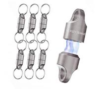 KeySmart MagConnect - Fixation rapide et sécurisée des clés à votre sac à dos, sac à main et ceinture