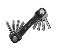 KeySmart Porte-clés Organisateur - Organiseur Compact pour Trousseau, Porte-clés Minimaliste EDC Sans Encombrement, Anneau pour Clés de Voiture et Trousseaux, Extensible (jusqu’à 8 clés)