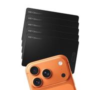 KeySmart SmartCard (Gen 2) Lot de 5 cartes de suivi de portefeuille certifiées MFI, compatibles avec Apple Find My App, localisateur d'articles GPS fin rechargeable pour étiquette de bagage, suivi