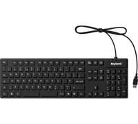 Keysonic 28084 Tas Keysonic KSK-8030IN (UK) Industrietastatur 105T black bulk