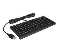 Keysonic Clavier filaire USB ACK-3401U – mini ultra-compact avec fonction complète